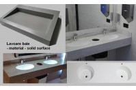 Lavoare baie - Solid Surface 